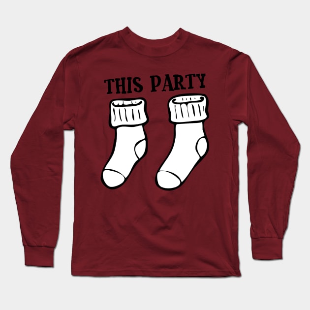 Cool Funny House Party Best Firend Socks Sucks Disco Night Out
